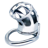 Hex Screw Bent Cock Lock Steel Cock Cage